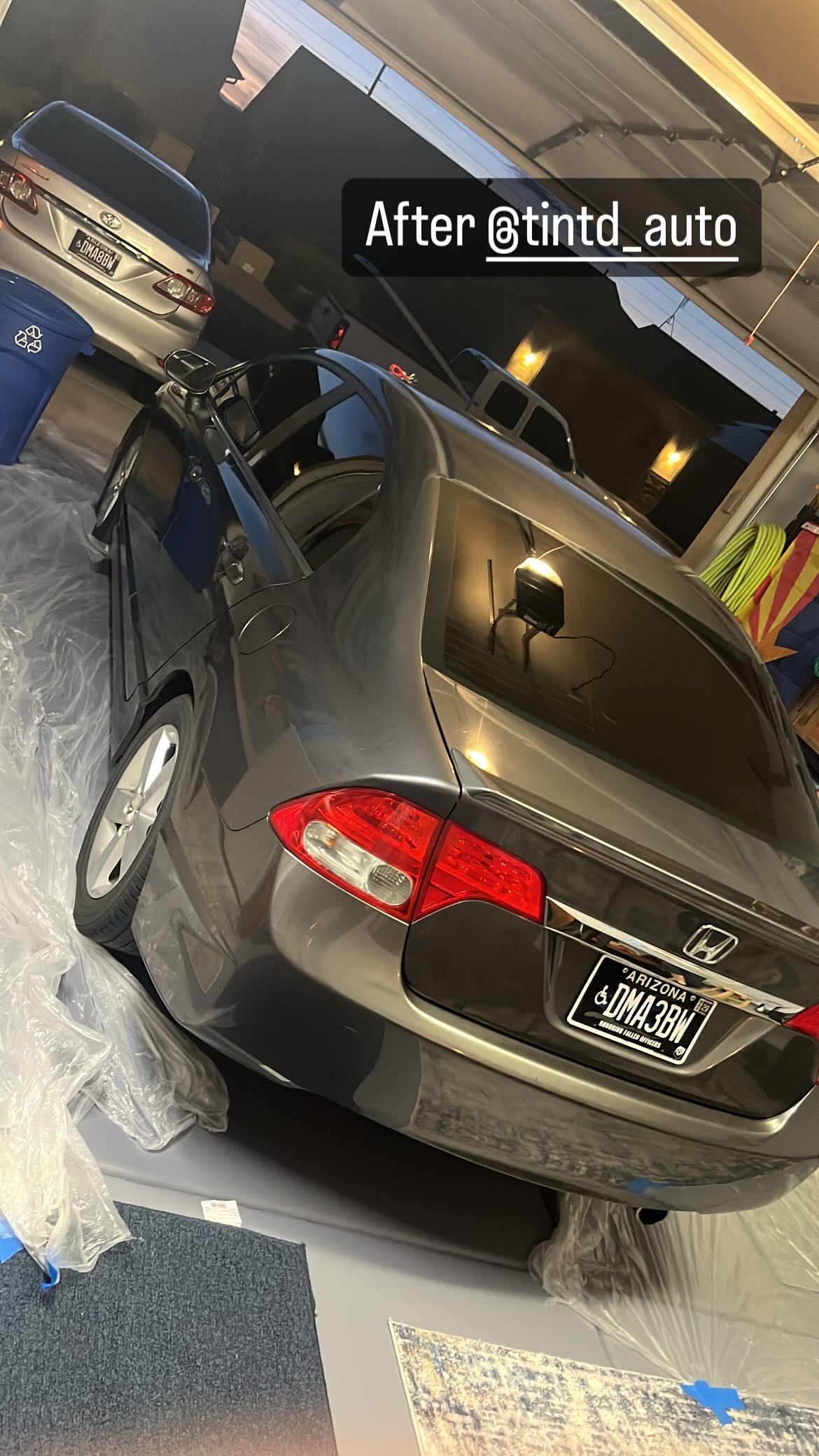 Honda After Tint