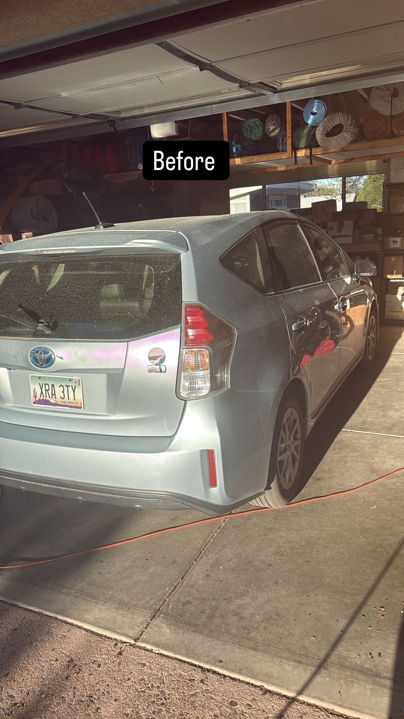 Prius Before Tint